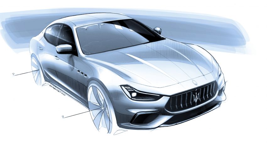 Maserati Ghibli Hybrid makes its official debut – 2.0L turbo four-cylinder with eBooster tech; 330 PS, 450 Nm 1148296