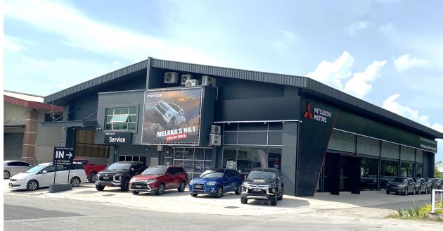 Mitsubishi Malaysia tingkatkan imej terkini bagi pusat 3S Melaka dengan menampilkan identiti visual baru