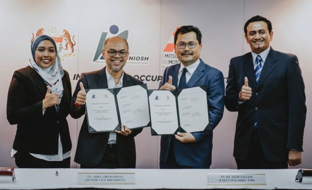 Mitsubishi Motors Malaysia and NIOSH to develop safety and defensive driving training programmes