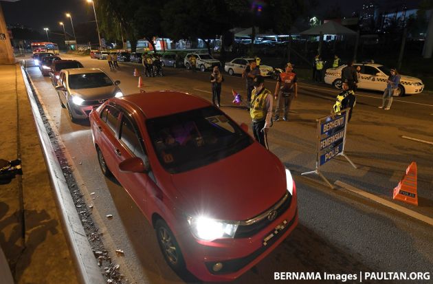 Warga Singapura ditahan kerana memandu dalam keadaan mabuk di Johor Bahru dalam Op Mabuk