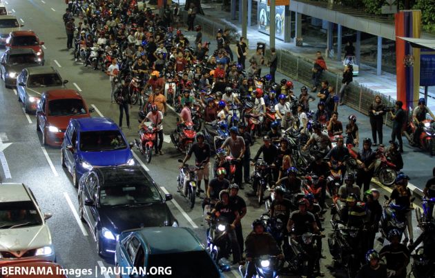 200 individu ditahan dalam Ops Khas Motosikal di KL awal pagi semalam, 300 saman dikeluarkan – JSPT