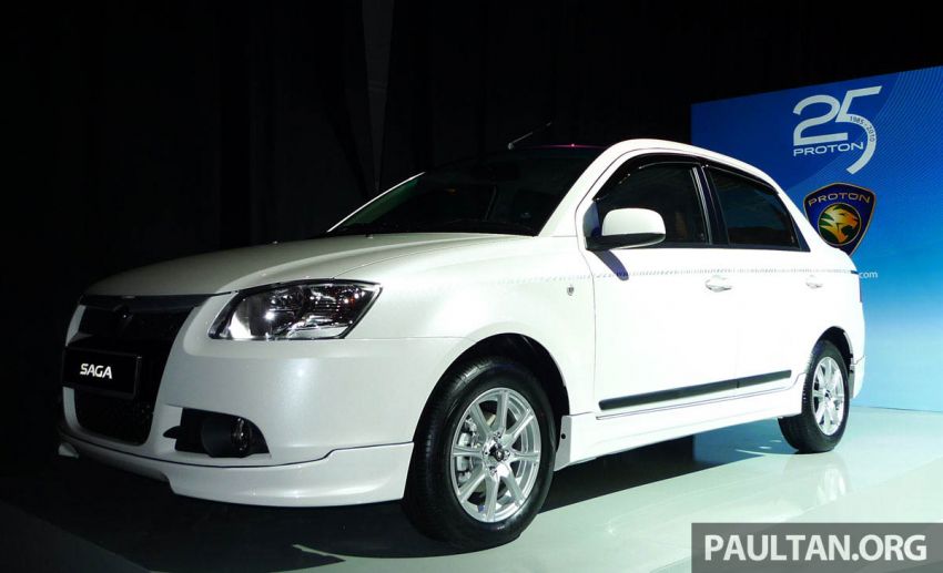 Proton Saga 25th Anniversary Edition 2010 – Saga paling mahal pernah dijual, RM54,500, hanya 25-unit 1142075