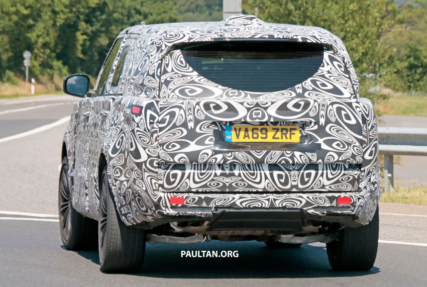 SPYSHOTS: Fifth-generation Range Rover seen testing at the Nurburgring; debut late 2021 or early 2022 1151443