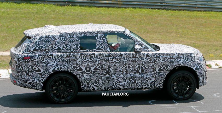 SPYSHOTS: Fifth-generation Range Rover seen testing at the Nurburgring; debut late 2021 or early 2022 1151434
