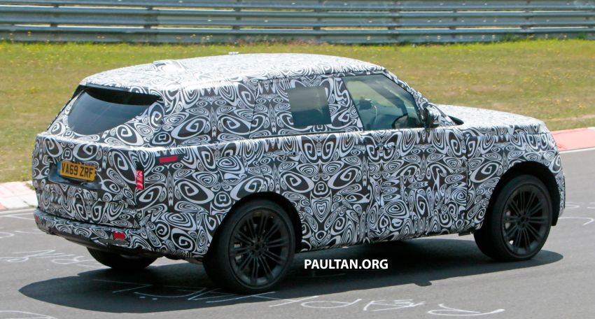 SPYSHOTS: Fifth-generation Range Rover seen testing at the Nurburgring; debut late 2021 or early 2022 1151432