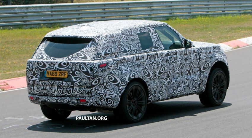 SPYSHOTS: Fifth-generation Range Rover seen testing at the Nurburgring; debut late 2021 or early 2022 1151431