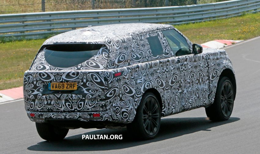 SPYSHOTS: Fifth-generation Range Rover seen testing at the Nurburgring; debut late 2021 or early 2022 1151430