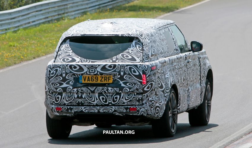 SPYSHOTS: Fifth-generation Range Rover seen testing at the Nurburgring; debut late 2021 or early 2022 1151429