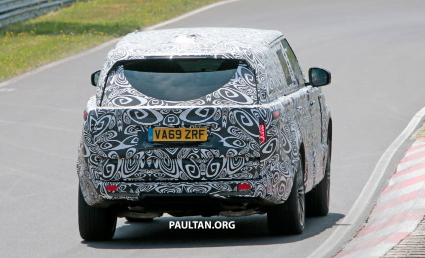 SPYSHOTS: Fifth-generation Range Rover seen testing at the Nurburgring; debut late 2021 or early 2022 1151428