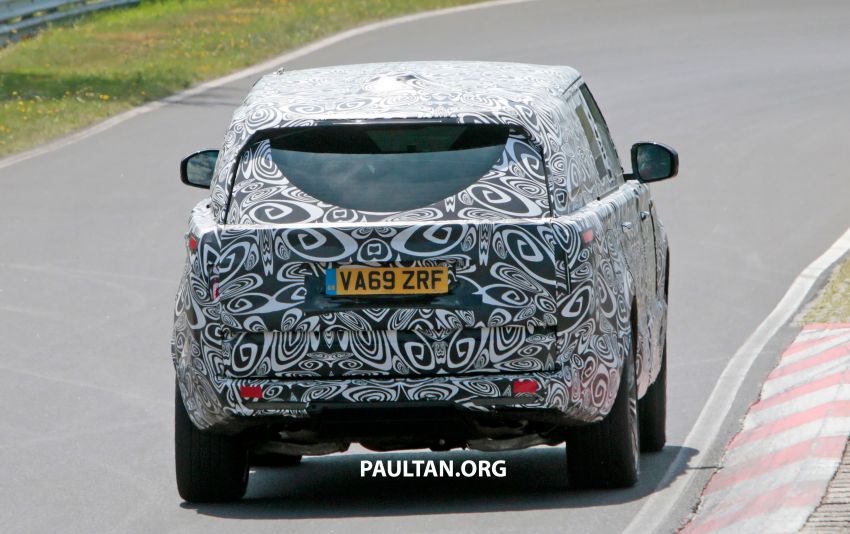SPYSHOTS: Fifth-generation Range Rover seen testing at the Nurburgring; debut late 2021 or early 2022 1151427