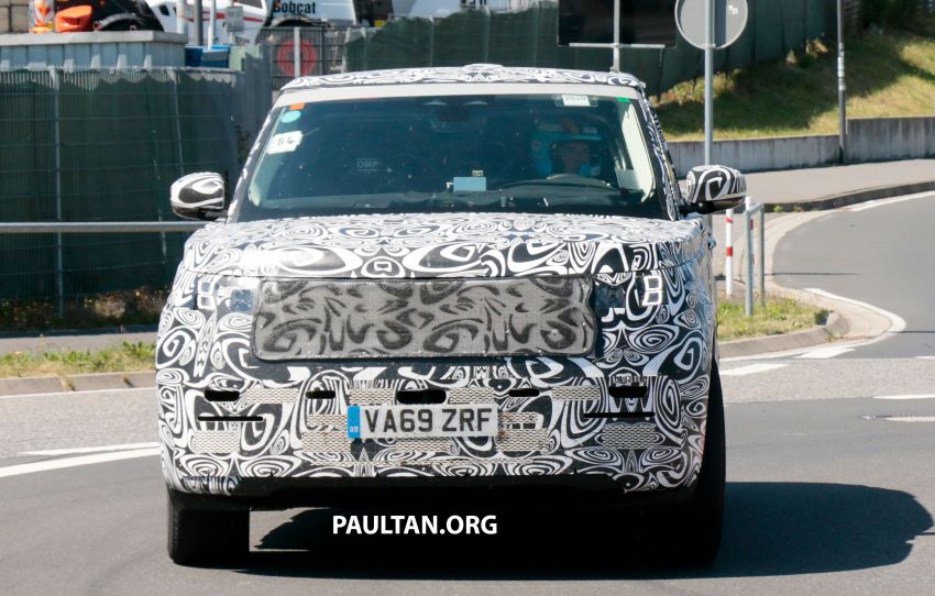 SPYSHOTS: Fifth-generation Range Rover seen testing at the Nurburgring; debut late 2021 or early 2022 1151452