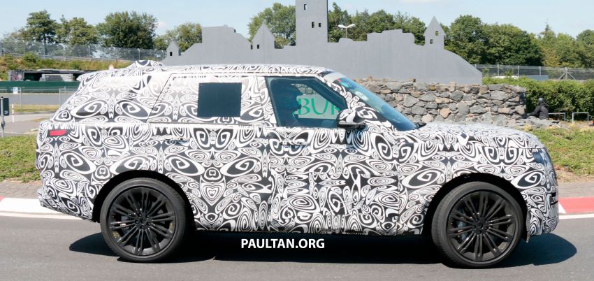 SPYSHOTS: Fifth-generation Range Rover seen testing at the Nurburgring; debut late 2021 or early 2022 1151448