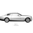 Rolls-Royce coupe – patent for one-off model seen?