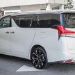 GALLERY: Toyota Alphard full exterior conversion to Lexus LM – genuine Lexus parts only, priced at RM56k