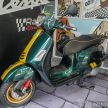 Vespa Sprint dan GTS Racing Sixties tiba di Malaysia – gaya inspirasi perlumbaan, harga RM19k dan RM31k