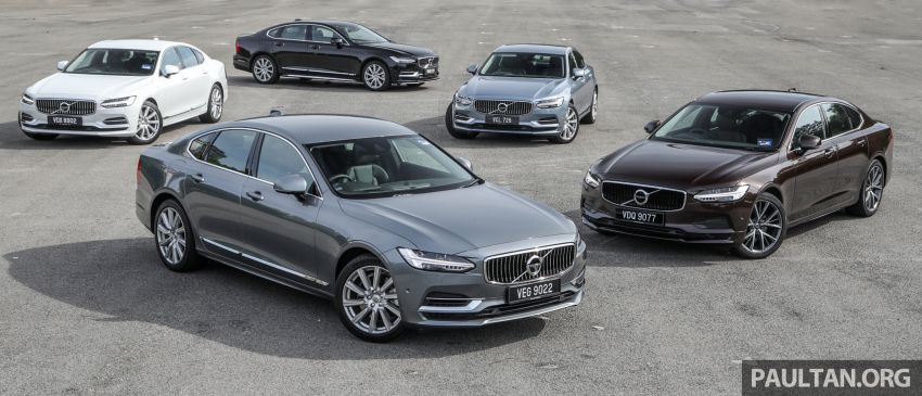 GALLERY: Volvo S90 T5 Momentum and T8 Inscription side-by-side, along with revised exterior colour palette 1146236