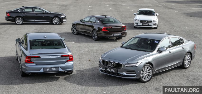 GALLERY: Volvo S90 T5 Momentum and T8 Inscription side-by-side, along with revised exterior colour palette 1146237
