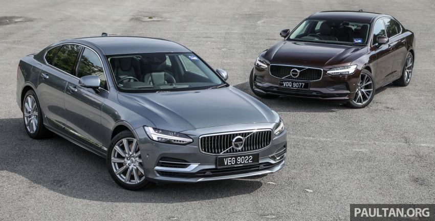 GALLERY: Volvo S90 T5 Momentum and T8 Inscription side-by-side, along with revised exterior colour palette 1146222