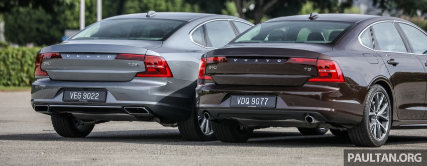 GALLERY: Volvo S90 T5 Momentum and T8 Inscription side-by-side, along with revised exterior colour palette 1146235