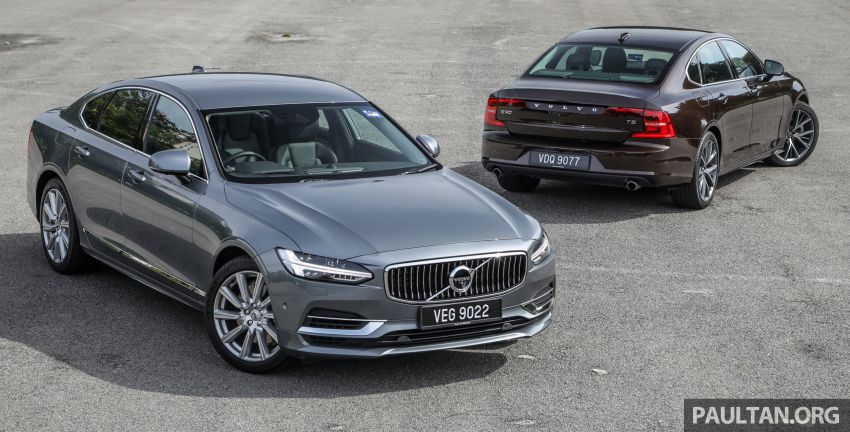 GALLERY: Volvo S90 T5 Momentum and T8 Inscription side-by-side, along with revised exterior colour palette 1146223