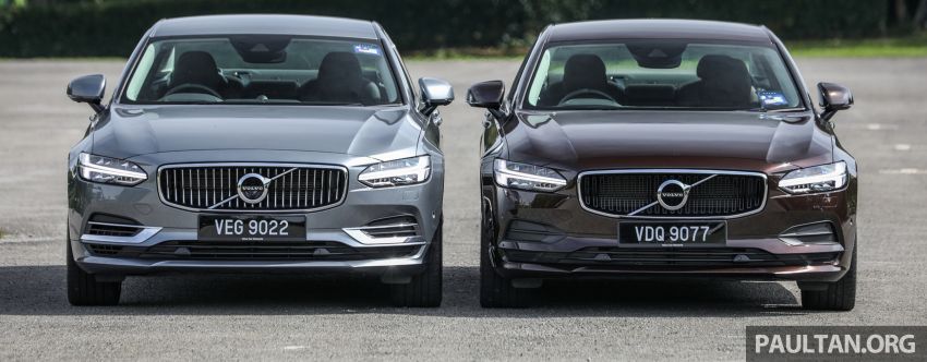 GALLERY: Volvo S90 T5 Momentum and T8 Inscription side-by-side, along with revised exterior colour palette 1146224