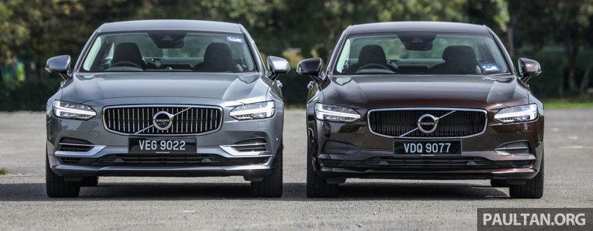 GALLERY: Volvo S90 T5 Momentum and T8 Inscription side-by-side, along with revised exterior colour palette 1146225