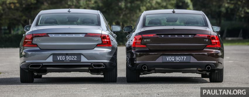 GALLERY: Volvo S90 T5 Momentum and T8 Inscription side-by-side, along with revised exterior colour palette 1146227