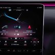 W223 Mercedes-Benz S-Class’ new MBUX detailed – 12.8-inch touchscreen, AR HUD, Interior Assist