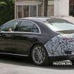 SPIED: W223 Mercedes-Benz S-Class, with less camo