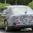 SPIED: W223 Mercedes-Benz S-Class, with less camo