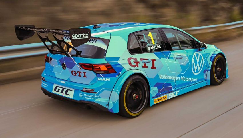 Volkswagen Golf GTI Mk8 GTC didedahkan – jentera lumba sebenar binaan VW Motorsport Afrika Selatan 1140259