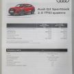 GALLERY: 2020 Audi Q3 Sportback 2.0 TFSI – RM302k