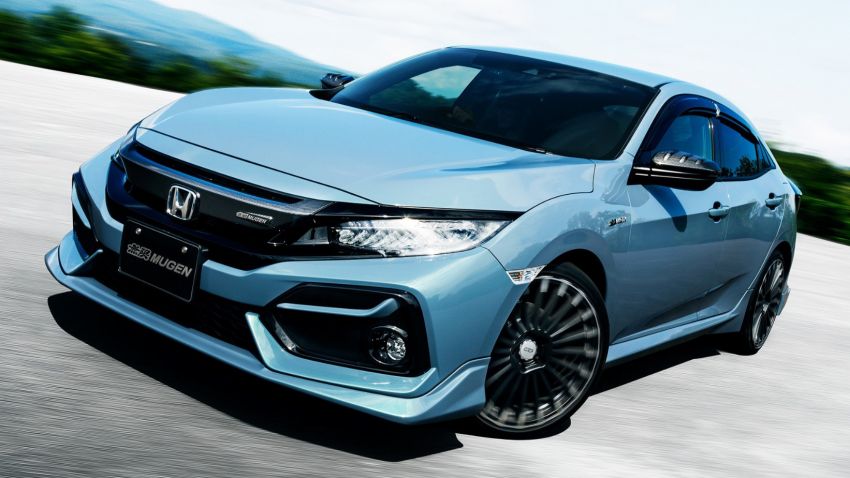 Honda Civic 2020 hatch dapat pilihan aksesori Mugen 1165312