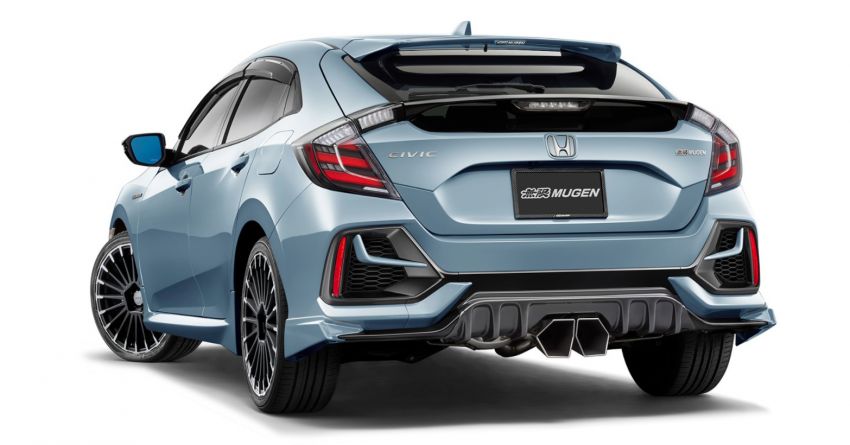 Honda Civic 2020 hatch dapat pilihan aksesori Mugen 1165329