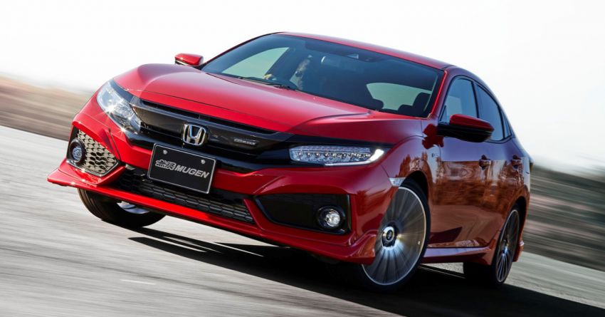 Honda Civic 2020 hatch dapat pilihan aksesori Mugen 1165334