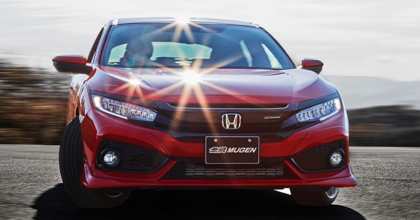Honda Civic 2020 hatch dapat pilihan aksesori Mugen 1165337
