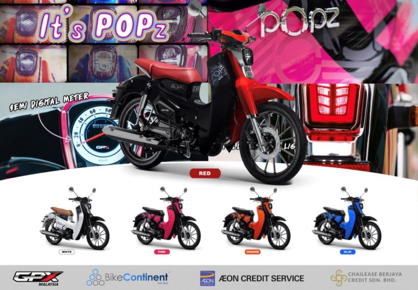 2020 GPX Racing Popz 110 now in Malaysia, RM5,200 1164069