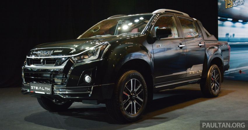 Isuzu D-Max Stealth edisi terhad kini di M’sia — 180 unit, pertambahan kelengkapan, harga dari RM125,800 1156893