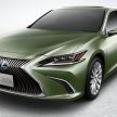 2020 Lexus ES in Japan – lithium-ion battery for hybrid, Apple CarPlay, Android Auto, improved safety