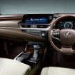 2020 Lexus ES in Japan – lithium-ion battery for hybrid, Apple CarPlay, Android Auto, improved safety