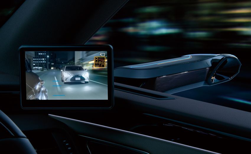 Lexus ES 2020 di Jepun — bateri lithium-ion, ciri keselamatan dipertingkat, Apple CarPlay, Android Auto 1156953