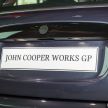 MINI John Cooper Works GP tiba di M’sia – RM377,471 untuk model <em>hardcore</em> 2 tempat duduk, 306 hp/450 Nm