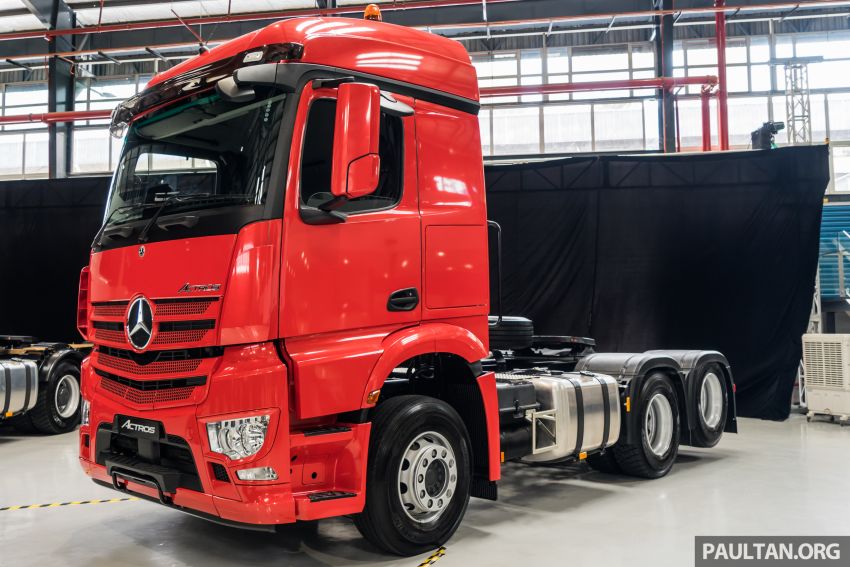 2020 Mercedes-Benz Actros launched in Malaysia – AEB, adaptive cruise control, touchscreen on lorry 1155738