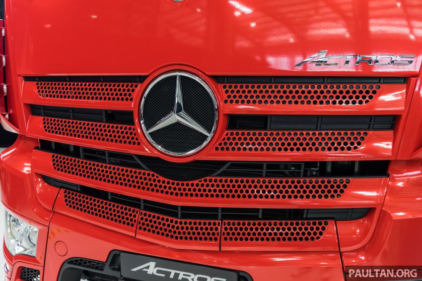 Mercedes-Benz Actros 2020 dilancarkan di Malaysia — AEB, kawalan melayar adaptif, skrin sentuh pada lori 1156162