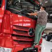 2020 Mercedes-Benz Actros launched in Malaysia – AEB, adaptive cruise control, touchscreen on lorry