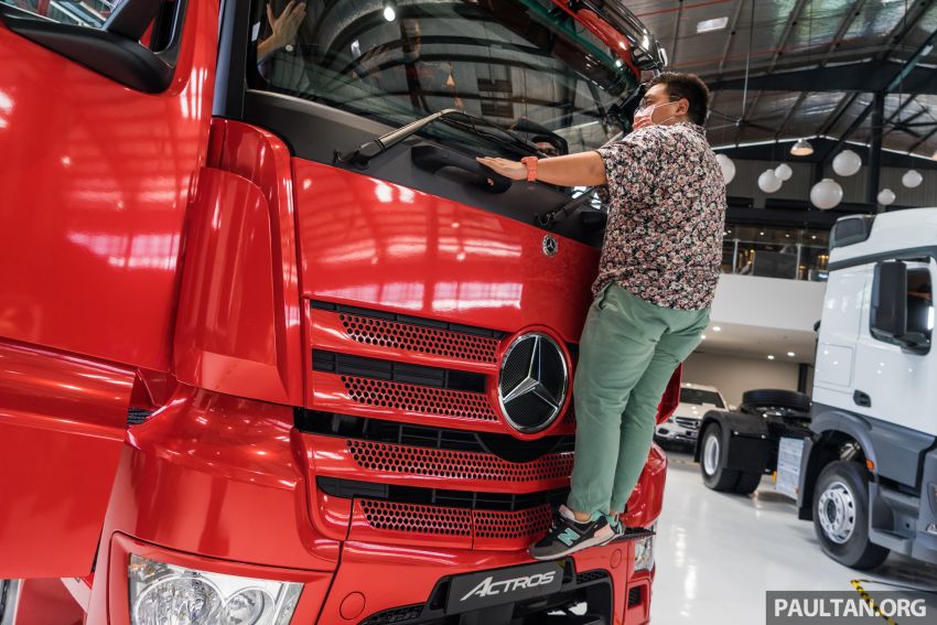 Mercedes-Benz Actros 2020 dilancarkan di Malaysia — AEB, kawalan melayar adaptif, skrin sentuh pada lori 1156171