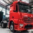2020 Mercedes-Benz Actros launched in Malaysia – AEB, adaptive cruise control, touchscreen on lorry