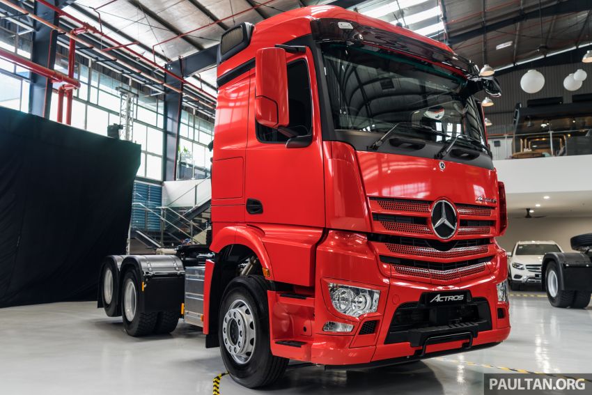 2020 Mercedes-Benz Actros launched in Malaysia – AEB, adaptive cruise control, touchscreen on lorry 1155740