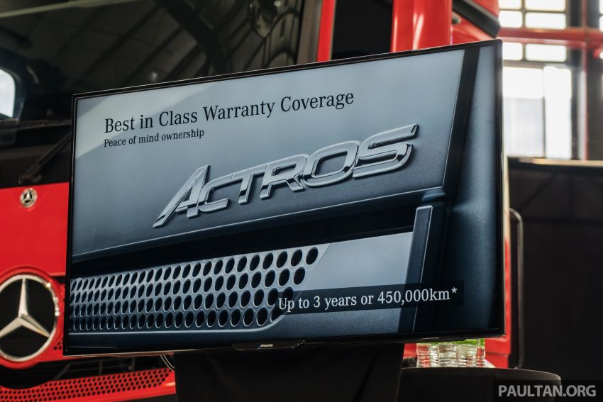 Mercedes-Benz Actros 2020 dilancarkan di Malaysia — AEB, kawalan melayar adaptif, skrin sentuh pada lori 1156229