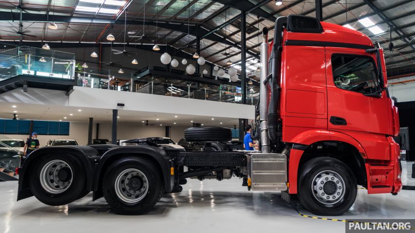 2020 Mercedes-Benz Actros launched in Malaysia – AEB, adaptive cruise control, touchscreen on lorry Image #1155745